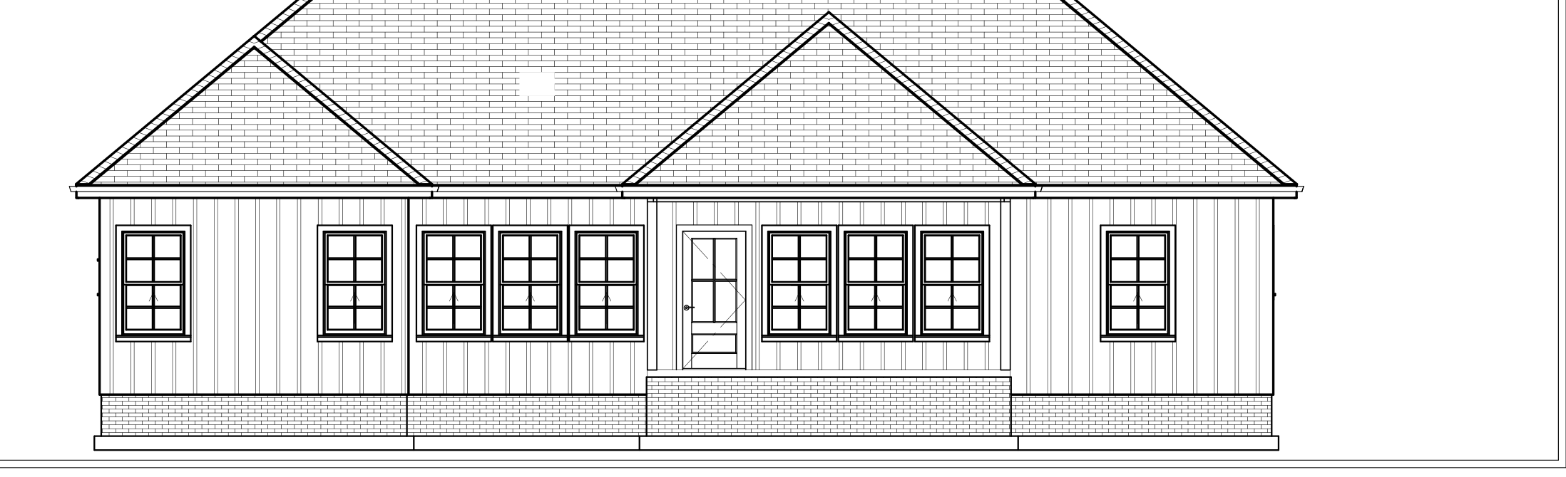 Dillon Cove rear elevation