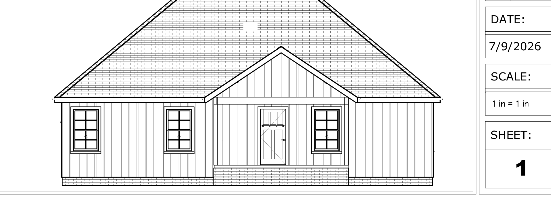 The Fairway 2 rear elevation