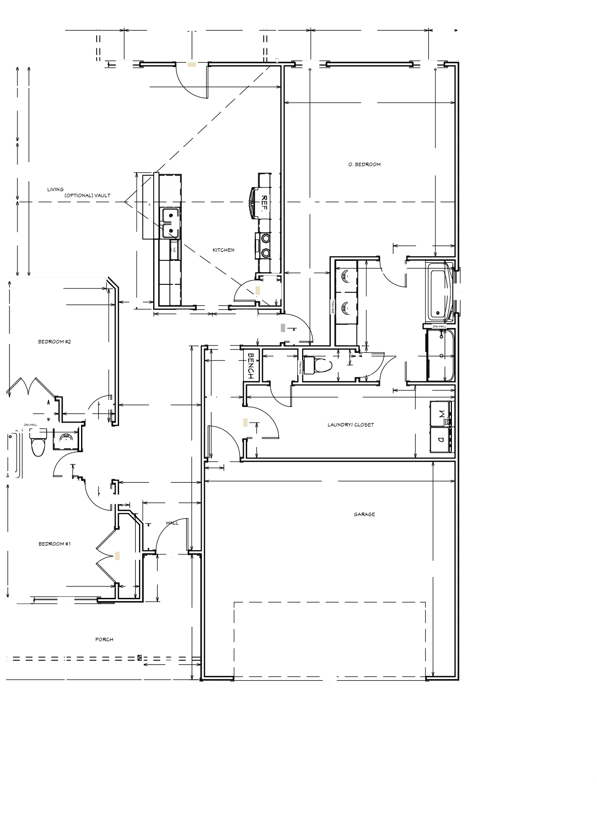 The Fairway 2 first floor plan