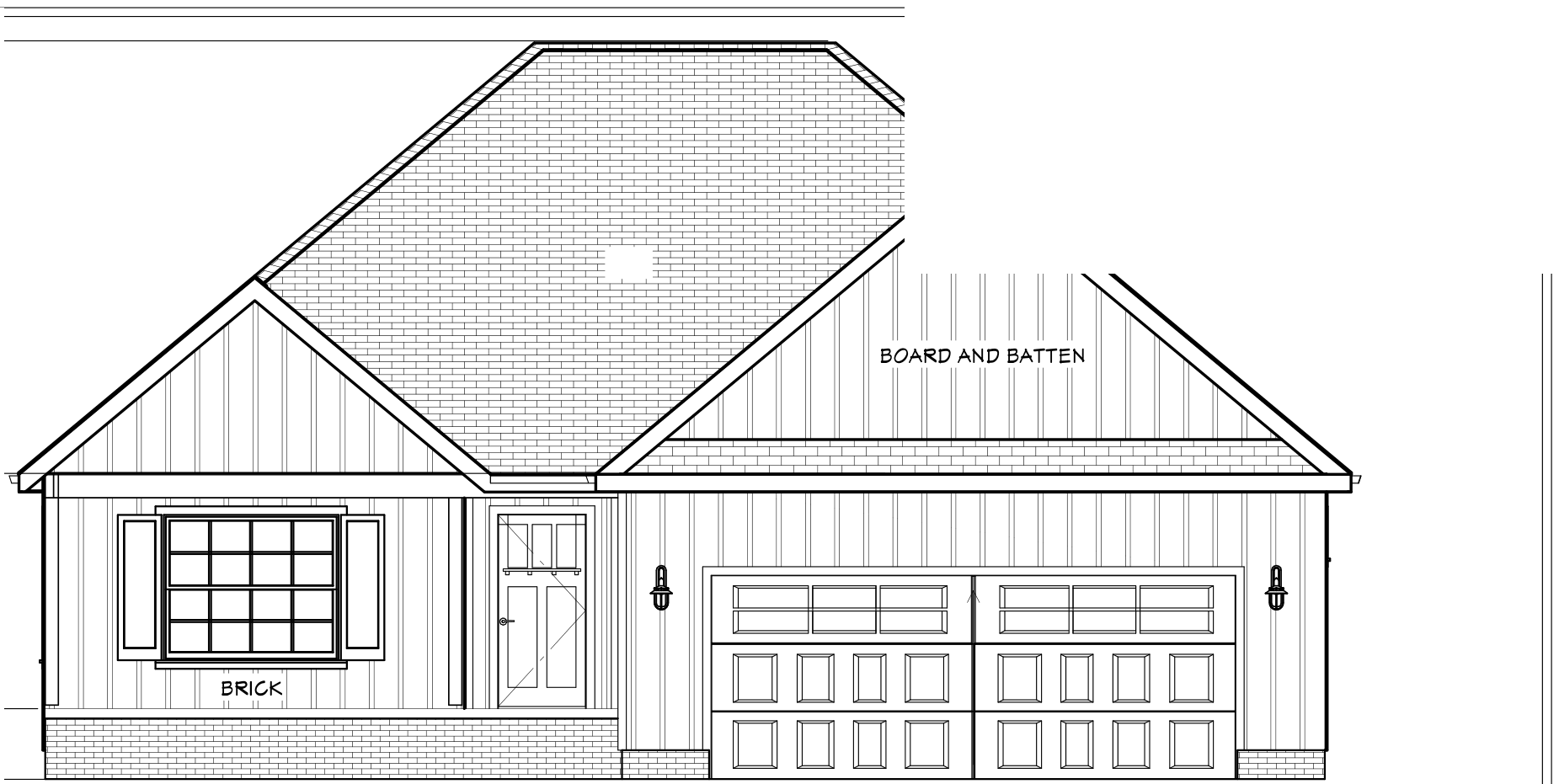 The Fairway 2 elevation, building on Lot 8 at Kilburn Cove