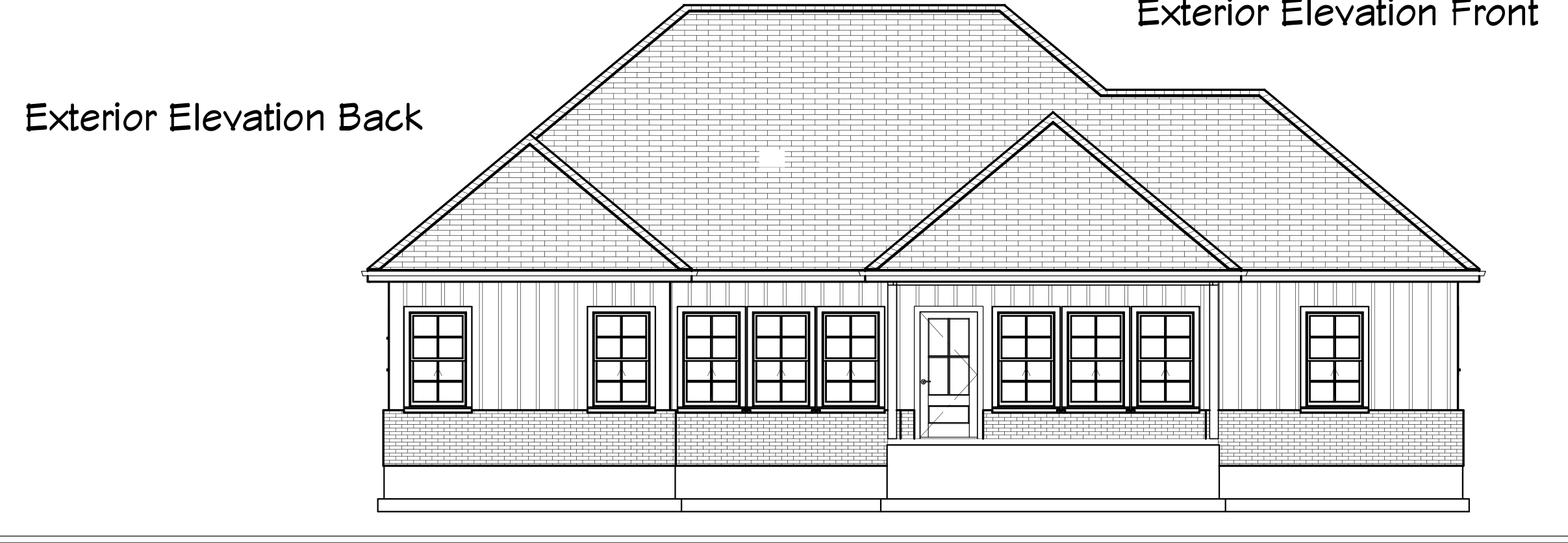 Dillon Cove rear elevation