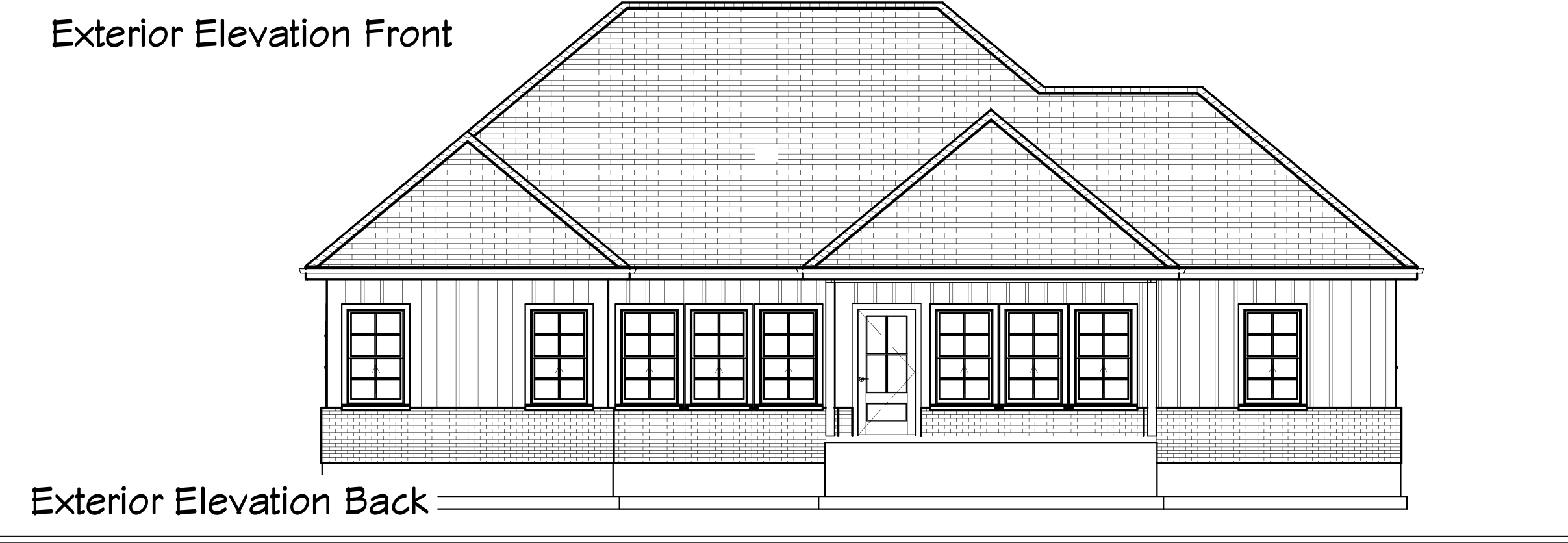 Dillon Cove rear elevation