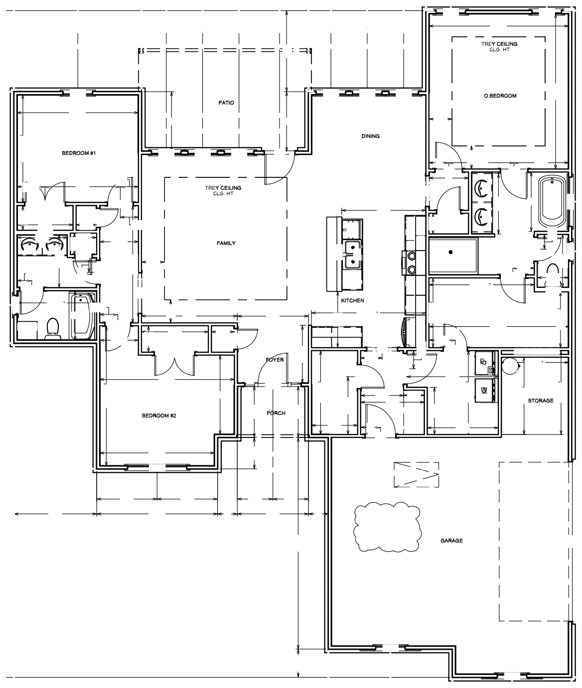 Dillon Cove first floor plan
