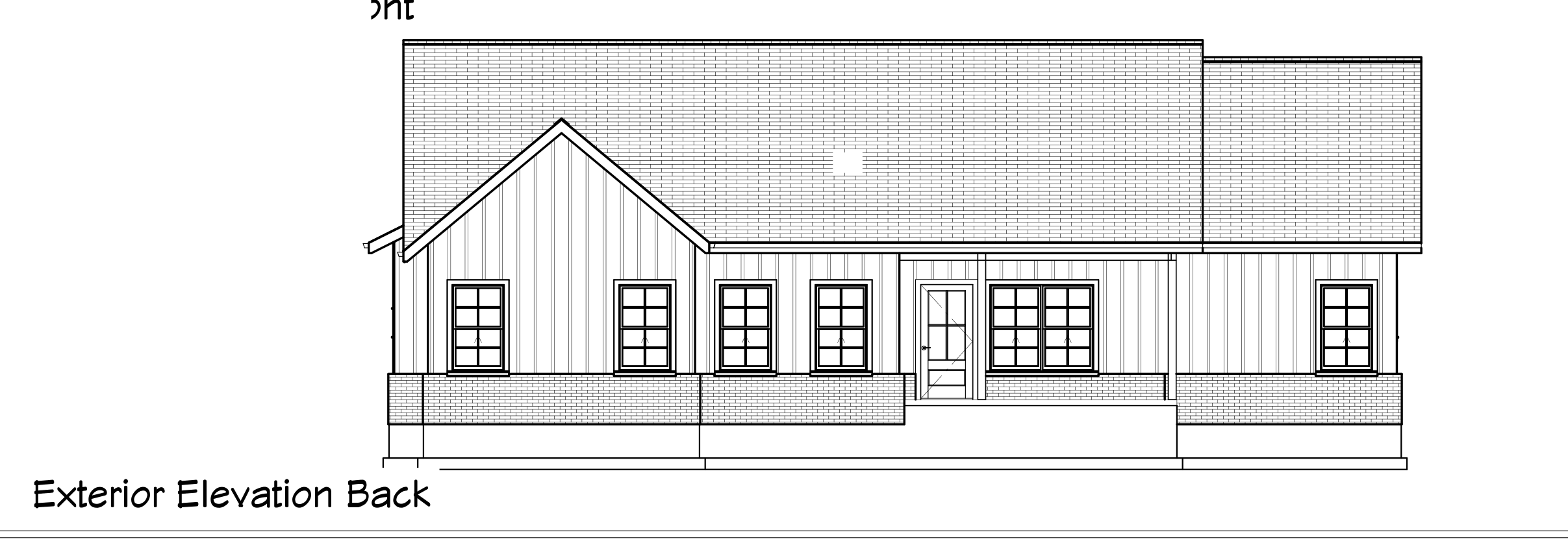 Vintage Springs rear elevation