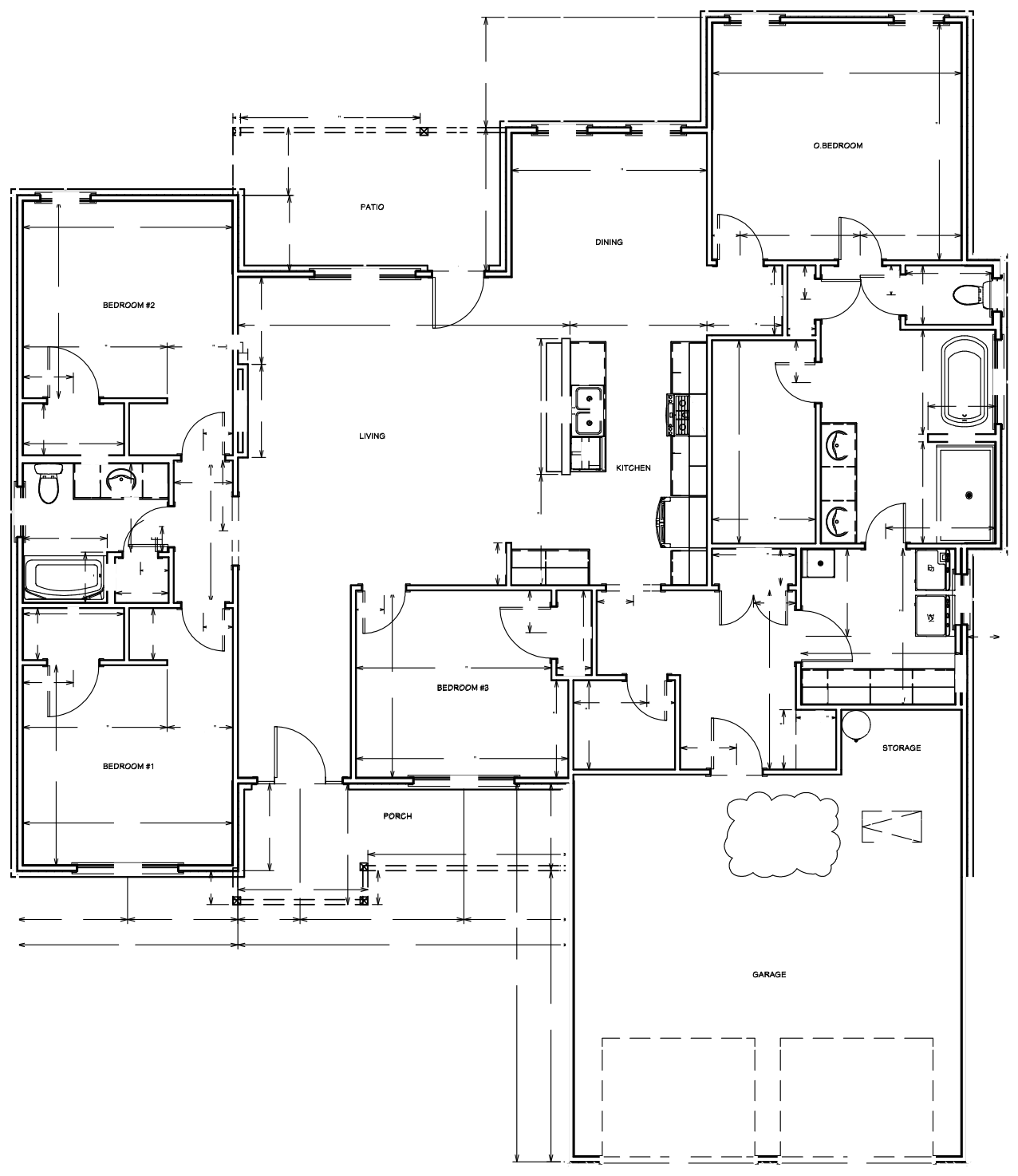 Vintage Springs first floor plan